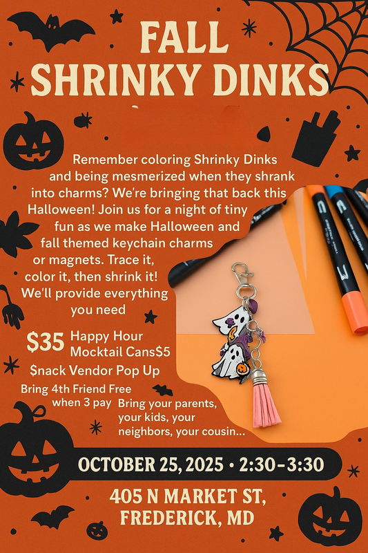 Fall Shrinky Dinks Craft Night