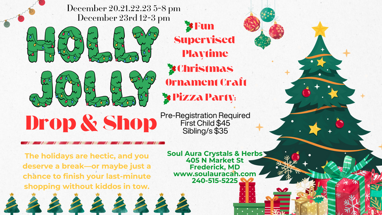 HOLLY JOLLY DROP & SHOP