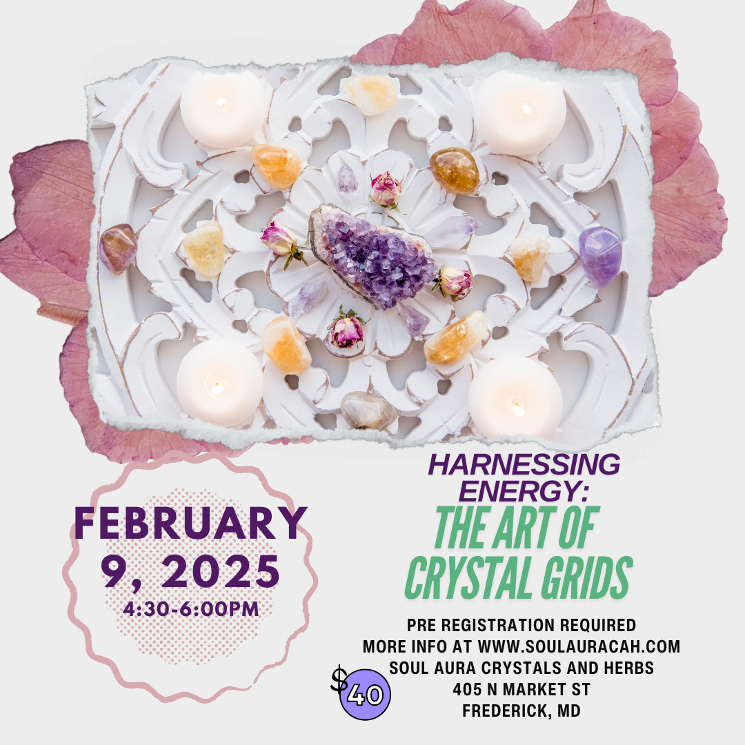 Harnessing Energy: The Art of Crystal Grids