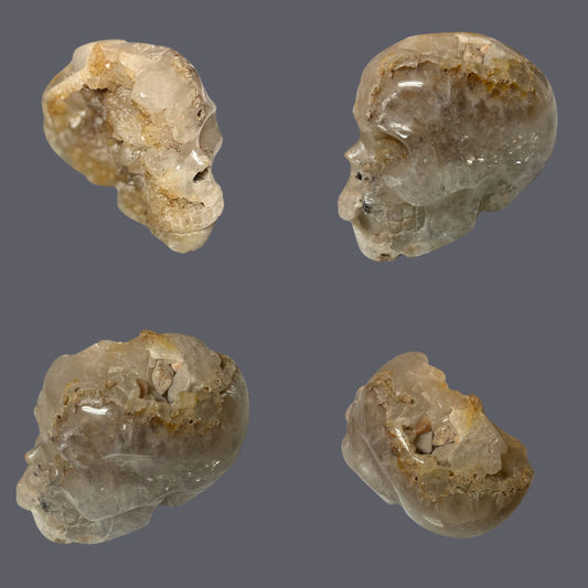 Mystic Quartz Skull