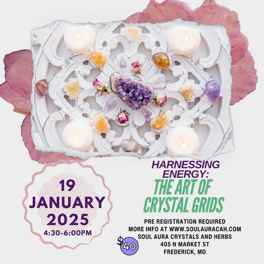 Harnessing Energy: The Art of Crystal Grids