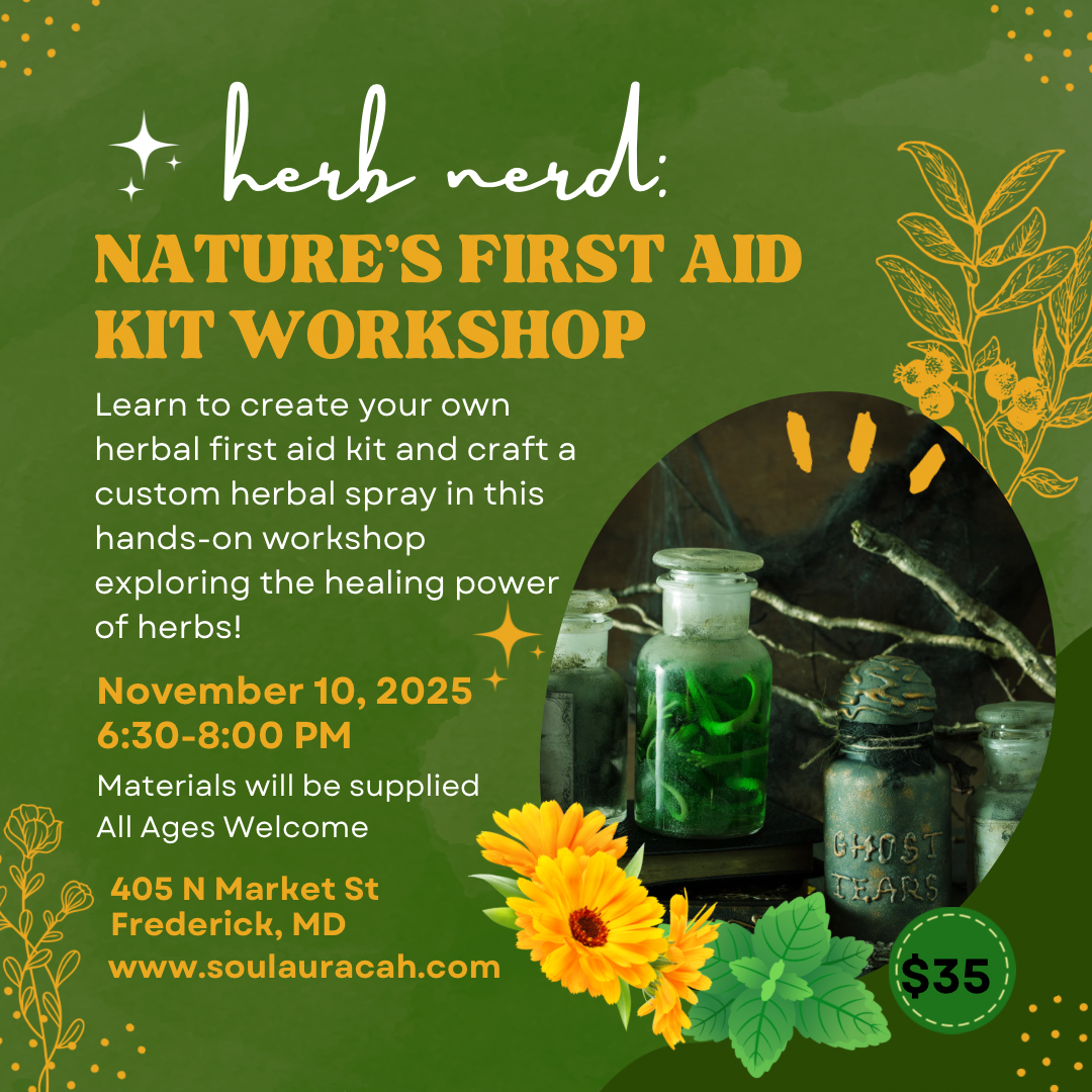 Herb Nerd: Nature’s First Aid Kit Workshop